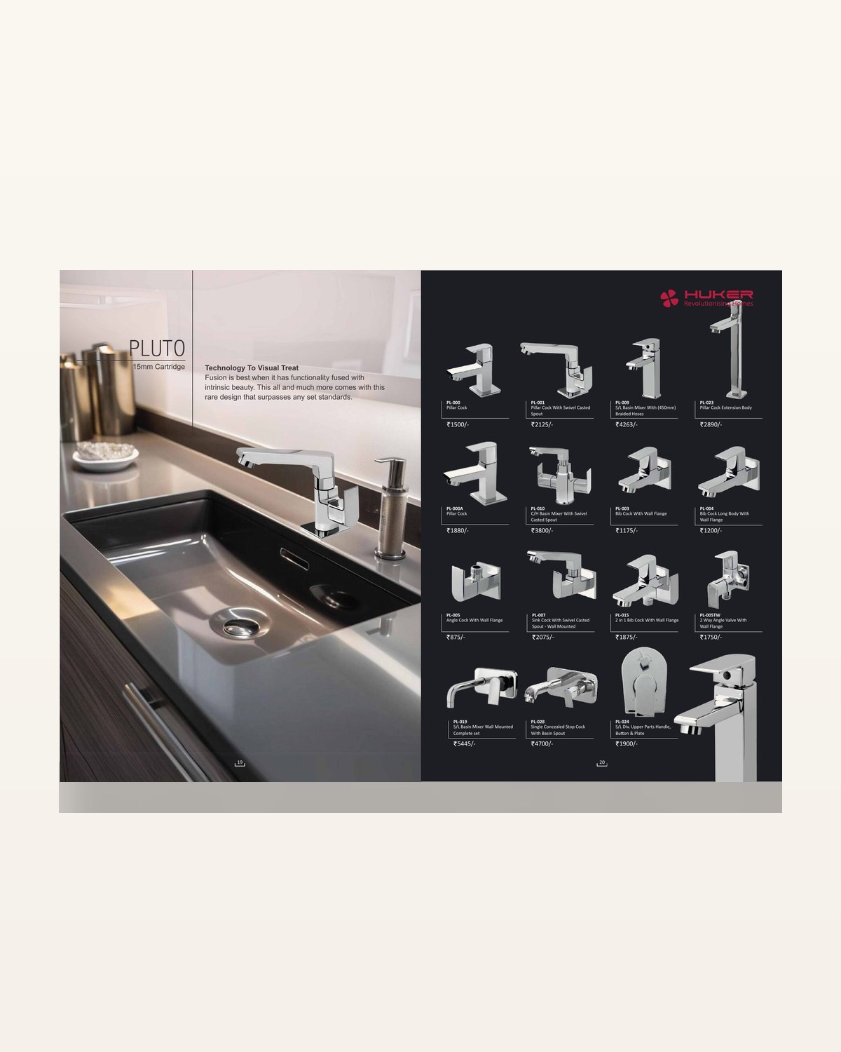 Pluto Faucet Collection